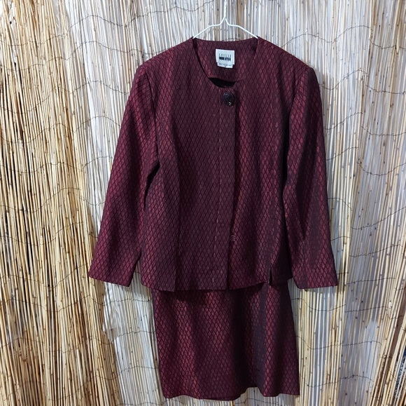 Leslie Fay 2pc set size 12 - Picture 5 of 10